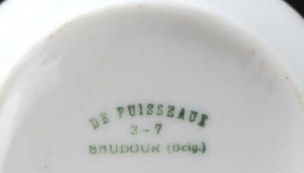 Чайный сервиз, Фарфор "De Fuisseaux Baudour", начало 20-го века, Бельгия