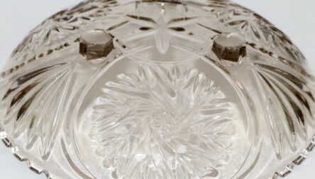 Fruit dish, Coloured glass, USSR, Height: 7 cm