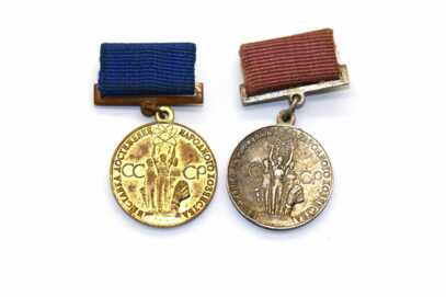 Medals "Exhibition of Achievements of the National Economy USSR", USSR