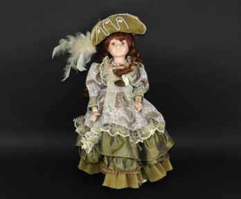 Doll, Porcelain, Height: 41.5 cm