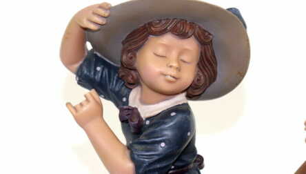 Huge figurine "Boy and Girl", "Nadal", Spain Height: 21 cm