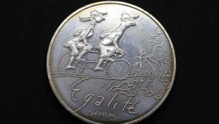 Монета "10 Евро", Серебро, 2014 год, Франция