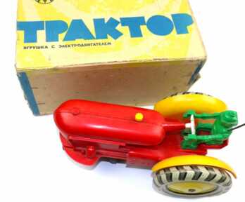 Model "Tractor with an electric motor", Metalware Factory, USSR