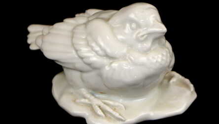 Figurine "Sparrow", Porcelain, "Augarten Wien", Austria