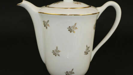 Tējas servīze, Zeltījums, Porcelāns "Limoges", Francija