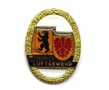 Badge "Master of Air Shooting", Germany