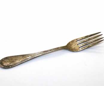 Fork, Silver, 875 Hallmark, Weight: 50.68 Gr.