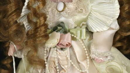 Doll, Porcelain, Height: 45 cm