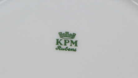 Супница, Форма "Рубенс", Фарфор, Фарфоровая мануфактура Кристер - KPM, Германия