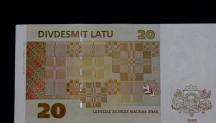 Banknote "20 Latu", 1992. gads, Latvija