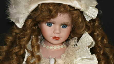Doll, Porcelain, Height: 45 cm