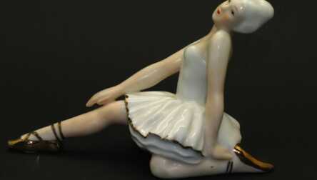 Figurine "Ballerina", Porcelain, Height: 11 cm