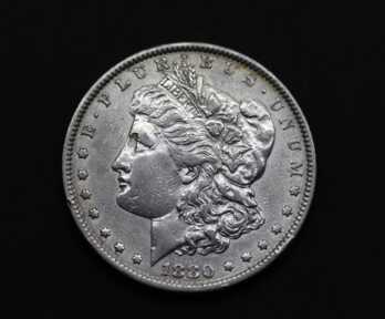Coin "1 Dollar", Silver, 1880, USA