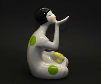 Figurine "Dandelion", Porcelain, 1st grade, Riga porcelain factory, Molder - Aina Mellupe, Riga (Latvia)