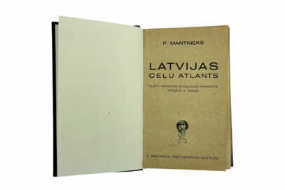 Книга "Атлас дорог Латвии", Латвия