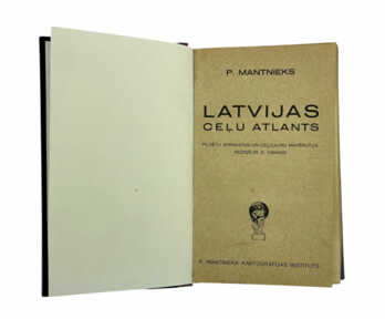 Book "Latvian Road Atlas", Latvia