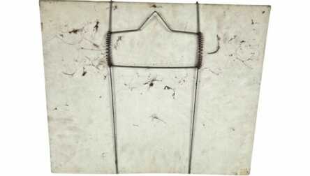 Flīze - Dekors "Bērzi", Autordarbs, 43.5x36.5 cm