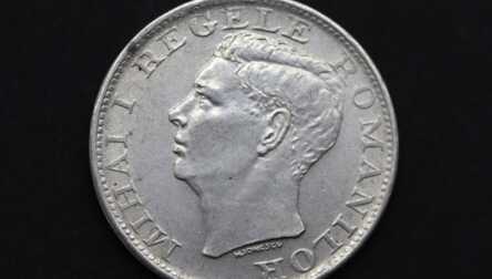 Monēta "500 Leju, Sudrabs, 1944. gads, Rumānija