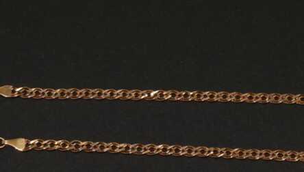 Ķēdīte, Zelts, 585 Prove, Svars: 5.15 Gr., Garums: 50 cm