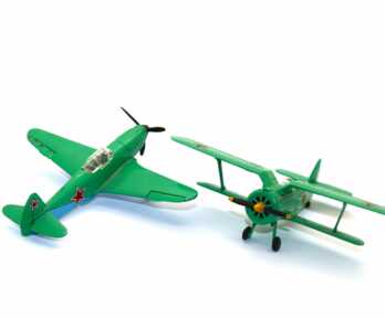 Aircraft models "YAK-3", "Chaika I-153", USSR