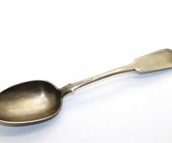 Spoon, Silver, 84 Hallmark, Russian empire, Weight: 68.61 Gr.