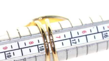 Ring, Gilding, Silver, 925 Hallmark, Amber, Weight: 12.39 Gr.
