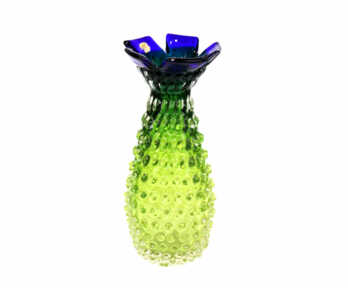 Vase, Coloured glass, Height: 23.5 cm