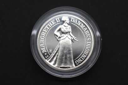 Монета "200 Крон", Серебро, 1997 год, Дания, Вес с капсулой: 42.12 Гр.