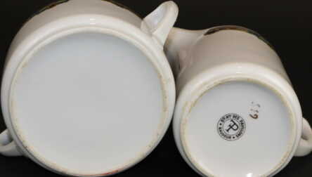 Tējas servīze, Porcelāns "De Fuisseaux Baudour", 20. gs. sākums, Beļģija