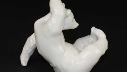 Statuete "Lācis", Porcelāns, Karaliskā porcelāna manufaktūra - KPM, 20.gs beigas, Berlīne (Vācija)