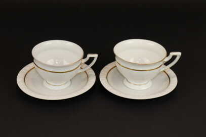 Tea pairs, Zeltījums, Porcelāns "Rosenthal Maria", Vācija