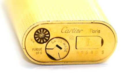 Зажигалка "Cartier Paris", Швейцария, Вес: 78.58 Гр.