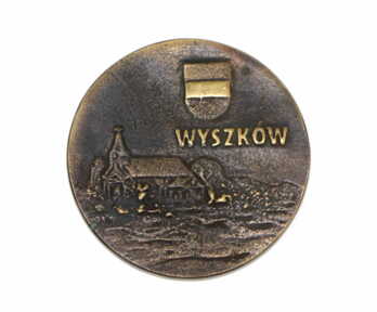 Table medal "Wyshkow", Poland, Weight: 206 Gr.