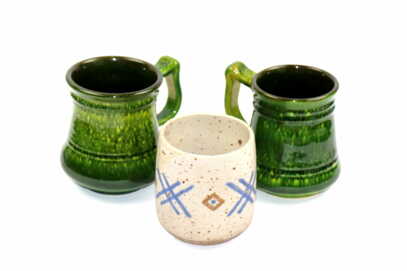 Alus krūzes (3 gab.), Keramika, Latvija