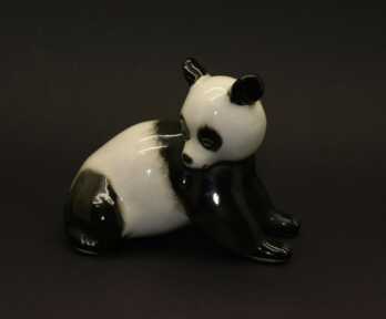 Statuete "Panda", Porcelāns, LFZ - Lomonosava porcelāna rūpnīca, PSRS