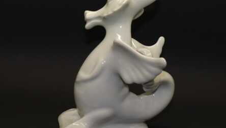 Figurine "Dragon", Porcelain, Height: 18 cm