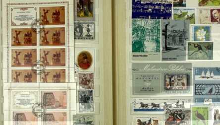 Альбом почтовых марок, Разные страны