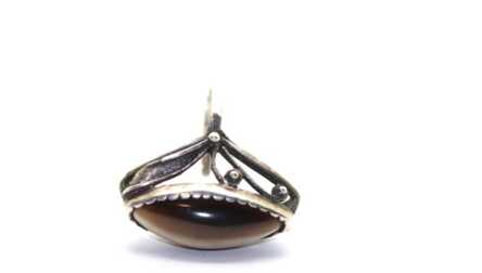 Ring, Silver, 875 Hallmark, Size: 17.2 mm, Weight: 6.01 Gr