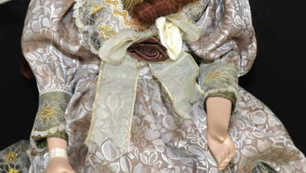 Кукла, Фарфор, Высота: 41.5 см