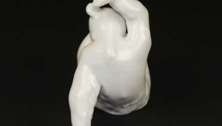 Statuete "Lācis", Porcelāns, Karaliskā porcelāna manufaktūra - KPM, 20.gs beigas, Berlīne (Vācija)