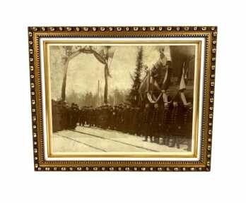 Фотография "Визит Николая II в Ригу", 1910 год, Латвия, 40x32 см