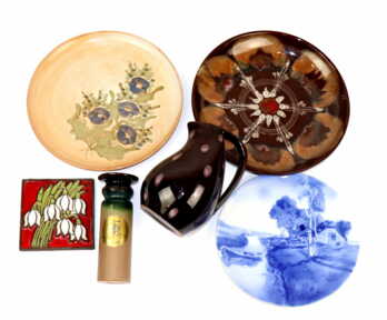 Decorative plates, Jug, Vase and Decor, Ceramics, Faience, Latvia and others