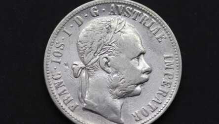 Монета "1 Флорин", Серебро, 1888 год, Австрийская империя