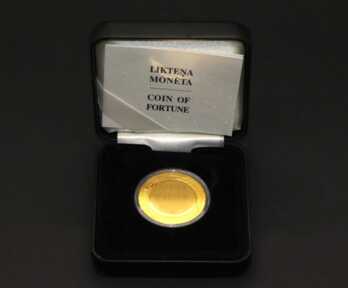 Coin "1 Lats, Coin of Fate", Silver, 925 Hallmark, 2002, Latvia, Weight: 15 Gr.