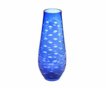 Vase, Coloured glass, Height: 21 cm