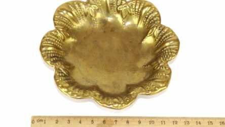 Ashtray, Bronze, Weight: 187 Gr.