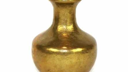 Vase, Bronze, Weight: 782 Gr. Height: 12 cm