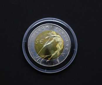 Monēta "5 Eiro", 2005. gads, Somija