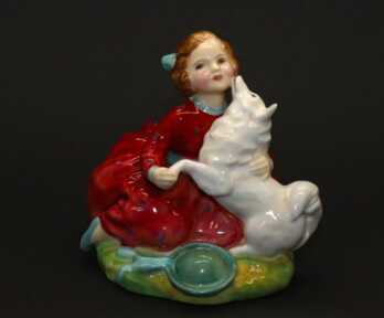 Figurine "Home again", Porcelain, "Royal Doulton", England