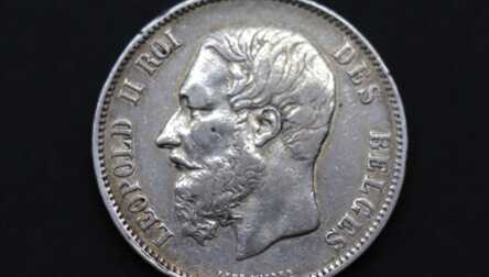 Монета "5 Франков", 1869 год, Серебро, Франция